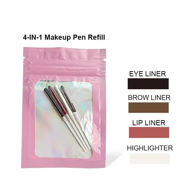 Multi effect 4 In 1 Eyeliner Eyebrow Pencil