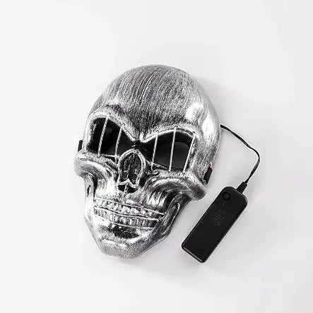 LED Skull Mask - Halloween Cosplay LED Mask