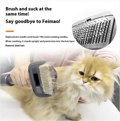 Pet Hair Suction Comb Attachment