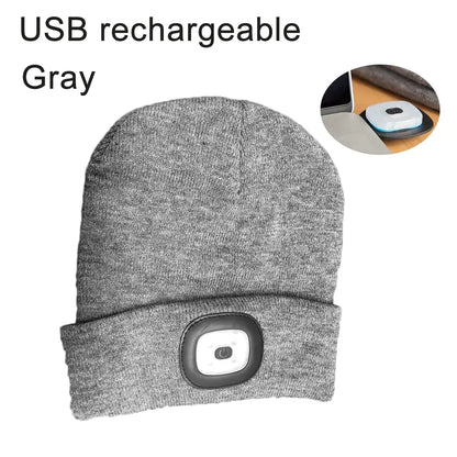 LED Lighted Beanie Cap